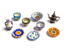 Série complète de fèves VAISSELLE ORIENTALE LA TABLE DES ROIS MAGES * 204