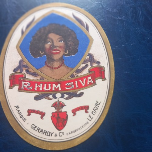 Ancienne étiquette rhum - ancienne,