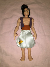 POUPEE DISNEY EN PORCELAINE ALADDIN 19 CM