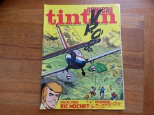 NOUVEAU TINTIN n° 138 COVER RIC HOCHET + FROMAGE TINTIN + PANINI COUPE MONDE 78