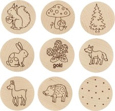 Jeu de mémo sur la forêt -