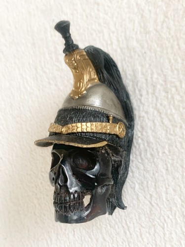 Vanité corne casque à - corne,