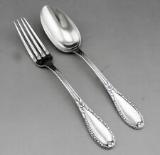 Couverts En Argent Massif Poinçon Minerve 1er titre époque XIXème poids 100 G