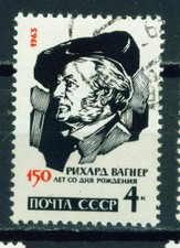 Russia Famous German Music Composer Wagner 1962