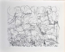 Marcel GROMAIRE : Le château, Gravure, 1952