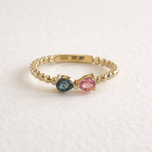 Bague jaune 14 carats - bague,