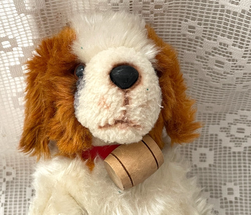 Peluche chien saint bernard - chien, saint-bernard