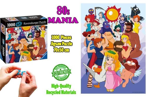 Puzzle pollon années - années, 80