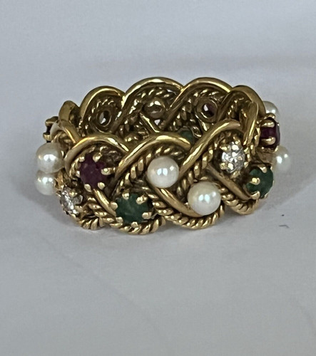 4975 bague tresses - 4975-,