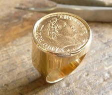 Chevalière or 18 KT ronde