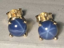 Boucles d'oreilles saphir