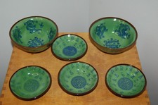 Lot  bol et coupelle Chinoise