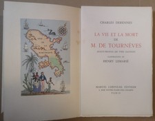 Ch. DERENNES. Vie et mort de Mr de Tournèves. 1961. Illustr. couleurs de LEMARIE