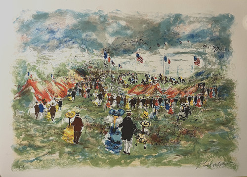 Urbain huchet lithographie - urbain,