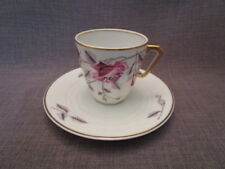 Tasse a café art-déco ancienne en porcelaine de Limoges