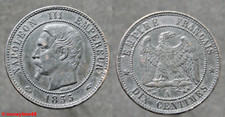 France !  10 centimes Napoléon III tête nue 1855 A en SUP-