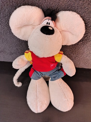 Peluche diddl shirt rouge - peluche, t-shirt