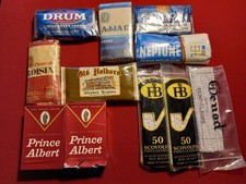 Lot de 8 paquets de tabac à