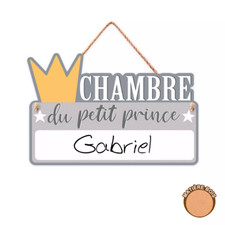 Plaque de porte chambre garçon, décoration murale enfant, déco chambre bébé