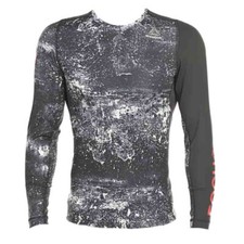 Reebok AP6713 .black Jersey M.Longues Combat Excercise Long Manche Rashguard -