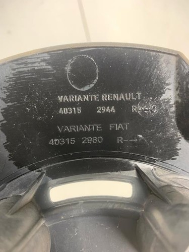 Enjoliveur renault trafic - renault,