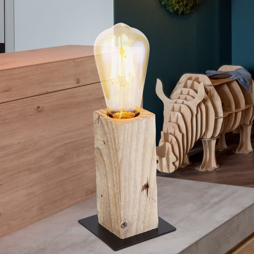Lampe table noire mate - table,