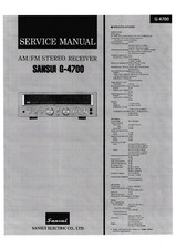 Service Manuel D'Instructions