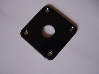 Black plastic jack plate - black,
