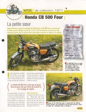 Fiche Moto : HONDA CB 500 Four