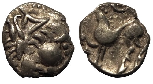Hemidrachme tribus celtiques - hemidrachme,