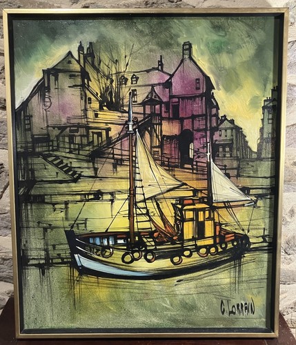 Huile sur toile signée - ,