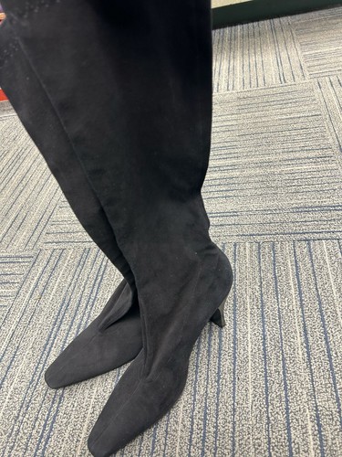 Semelle cuir suede black - suede,