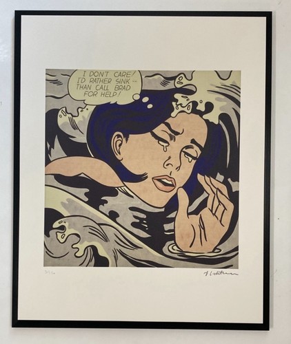 Lithographie roy lichtenstein - lithographie,