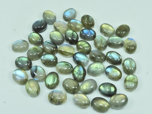 Cabochon ovale labradorite - cabochon,