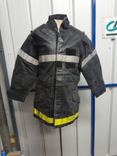 Veste Cuir Pompier Feux Ancienne Obsolète  T 104C