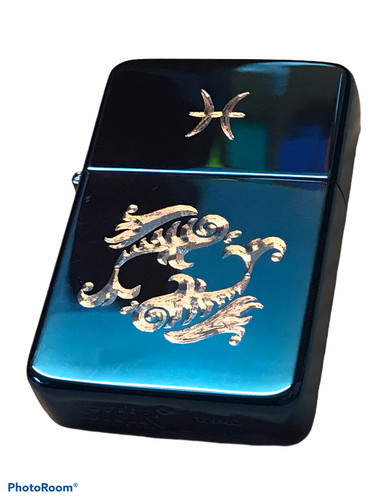 Pisces briquet bleu glace - briquet,