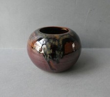 vase boule en grès de la