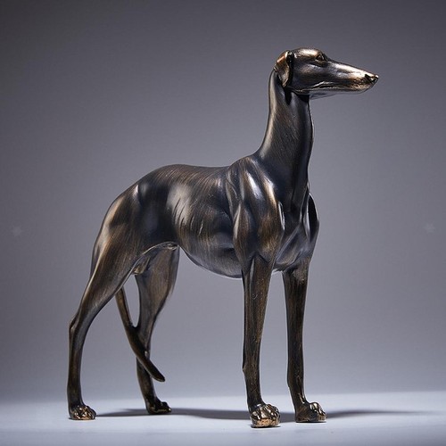Statue chien lévrier - chien,