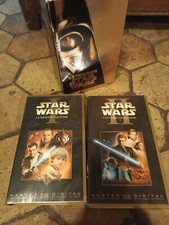 lot vhs star wars episode 1 et 2 et coffret édition spécial 4 5 6