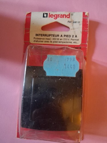Interrupteur lampe pied - pied, 2