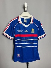Maillot France 1998 Coupe du Monde Finale FIFA REPLICA Adidas rétro Zidane #10