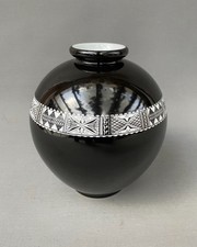 Vase en porcelaine de Limoges, modèle Chic Tahiti