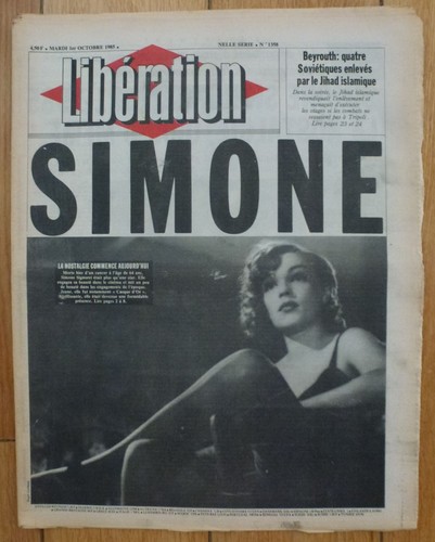 Liberation 1er octobre 1985 - liberation,