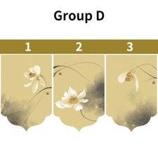 3pcs Court Noren Porte Rideaux