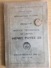 RARE NOTICE TECHNIQUE AVION