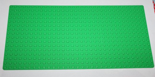 Lego bright green baseplate - green, 16