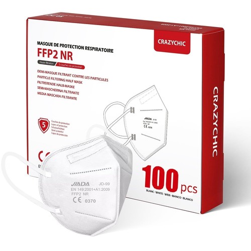 100x masque ffp2 blanc - 100x,