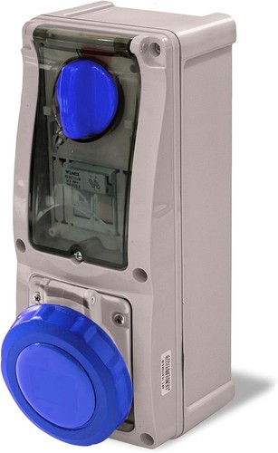 Prise interlock verticale avec - prise,