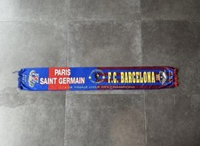 Echarpe PARIS Saint Germain PSG Barça Barcelone 1/4 Finale Champions League 1995