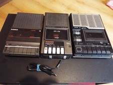 magnétophone à cassette (lot de3) Philips/Radiola/Mondivox